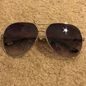 Marc Jacobs silver and gold sunglasses 🕶